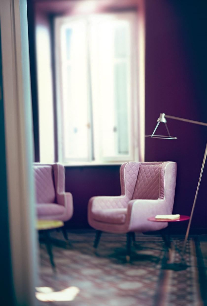 BAXTER Кожаное кресло с подлокотниками Dolly sun-id-1471214 - Вид №1