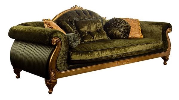 Диван Stradivari прямой зеленый UNICO ДИЗАЙНЕРСКИЕ 249312 Зеленый  - Вид №1