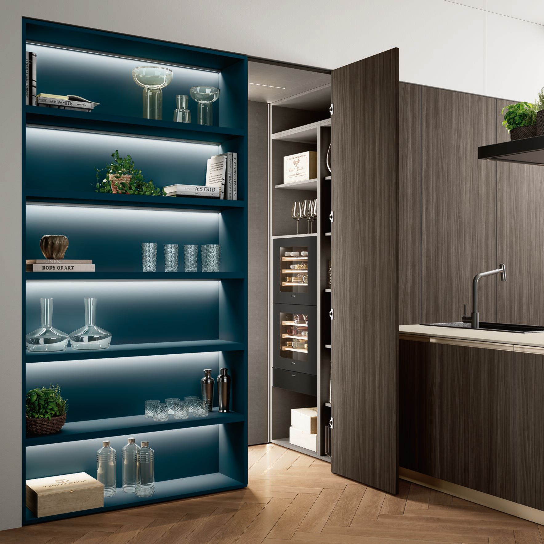 Встроенная кухня Febal Casa Modula ARCH-00140763 - Вид №7