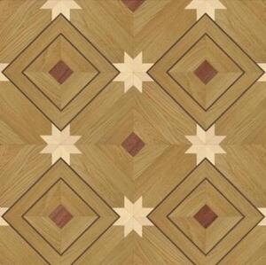 Художественный паркет Da Vinci Щитовой 26-366 Дуб (Гладкая) 500х500 мм.