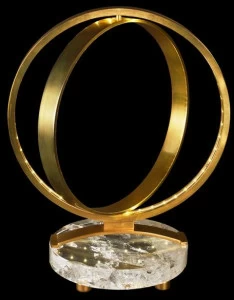 Tisserant Настольная лампа с отраженным светом из кварца