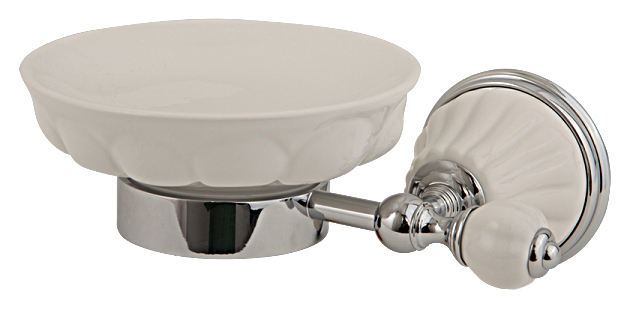 Мыльница MIGLIORE Olivia ML.OLV-60.601 настенная ML.OLV-60.601.BI.CR - Вид №2