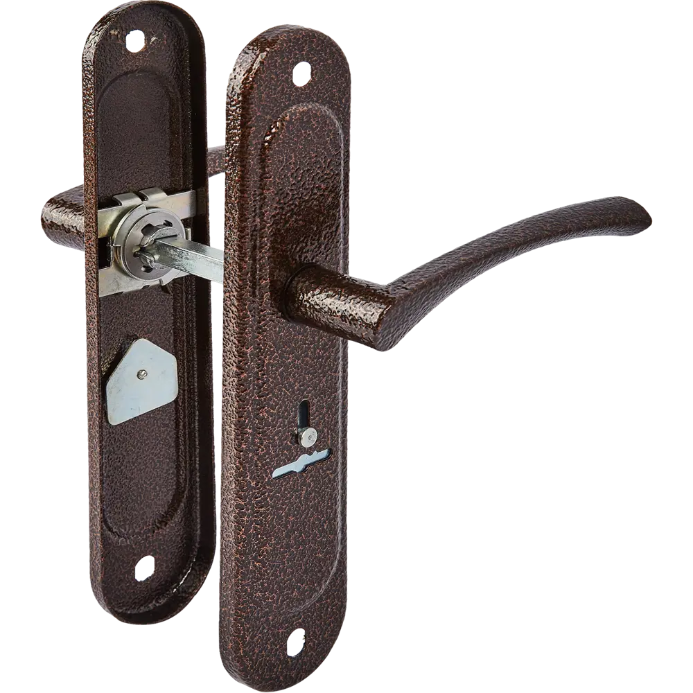 ЗЕНИТ Замок врезной для деревянных дверей с медным покрытием 85302253 STLM-1381801 - Вид №1