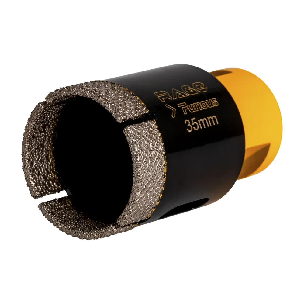 Коронка по керамограниту и керамике Rage Furious 35 мм STLM-2066827