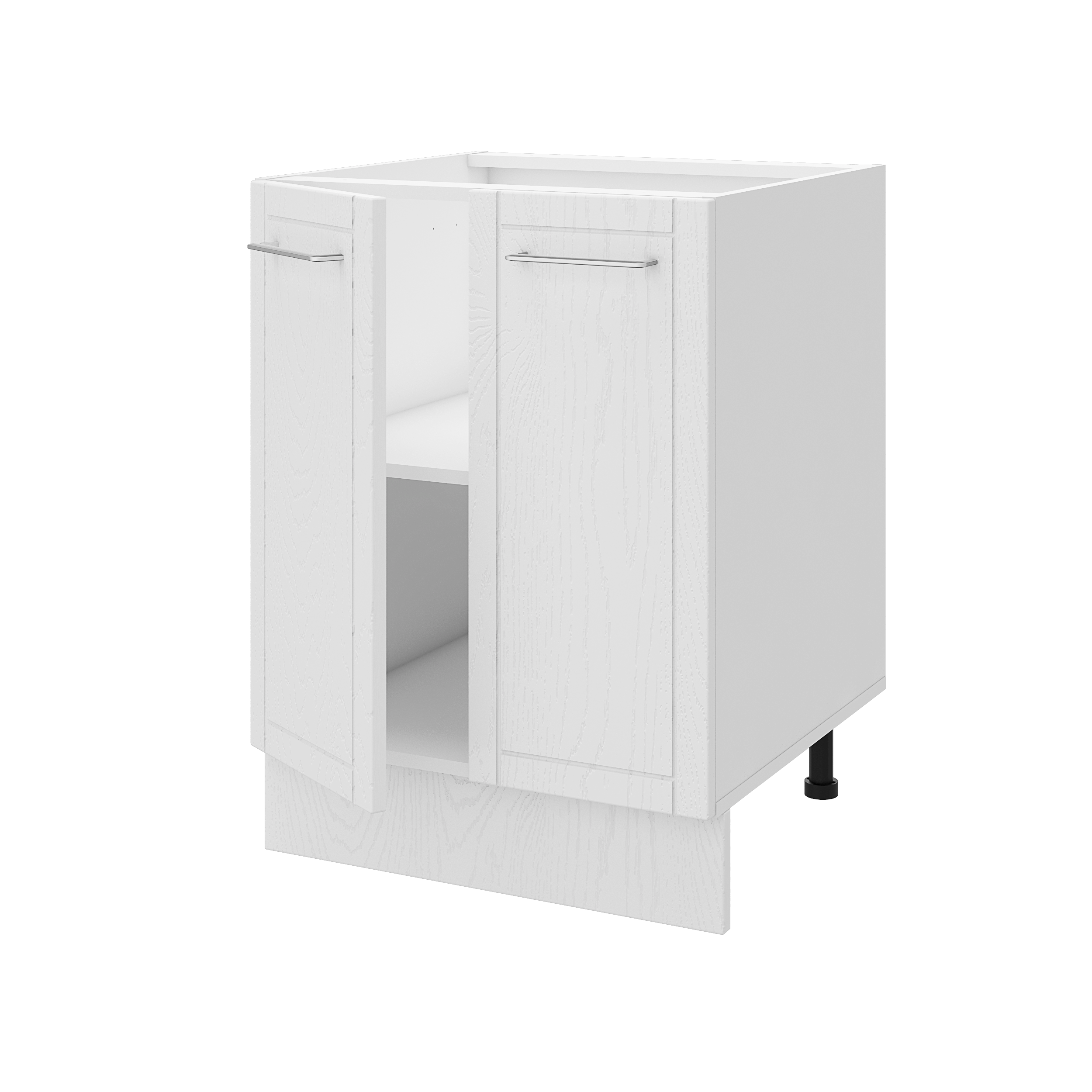 Шкаф кухонный Delinia Агидель с двумя дверцами, белый 60х82,5х58 см 86844326 STLM-0071982 - Вид №1