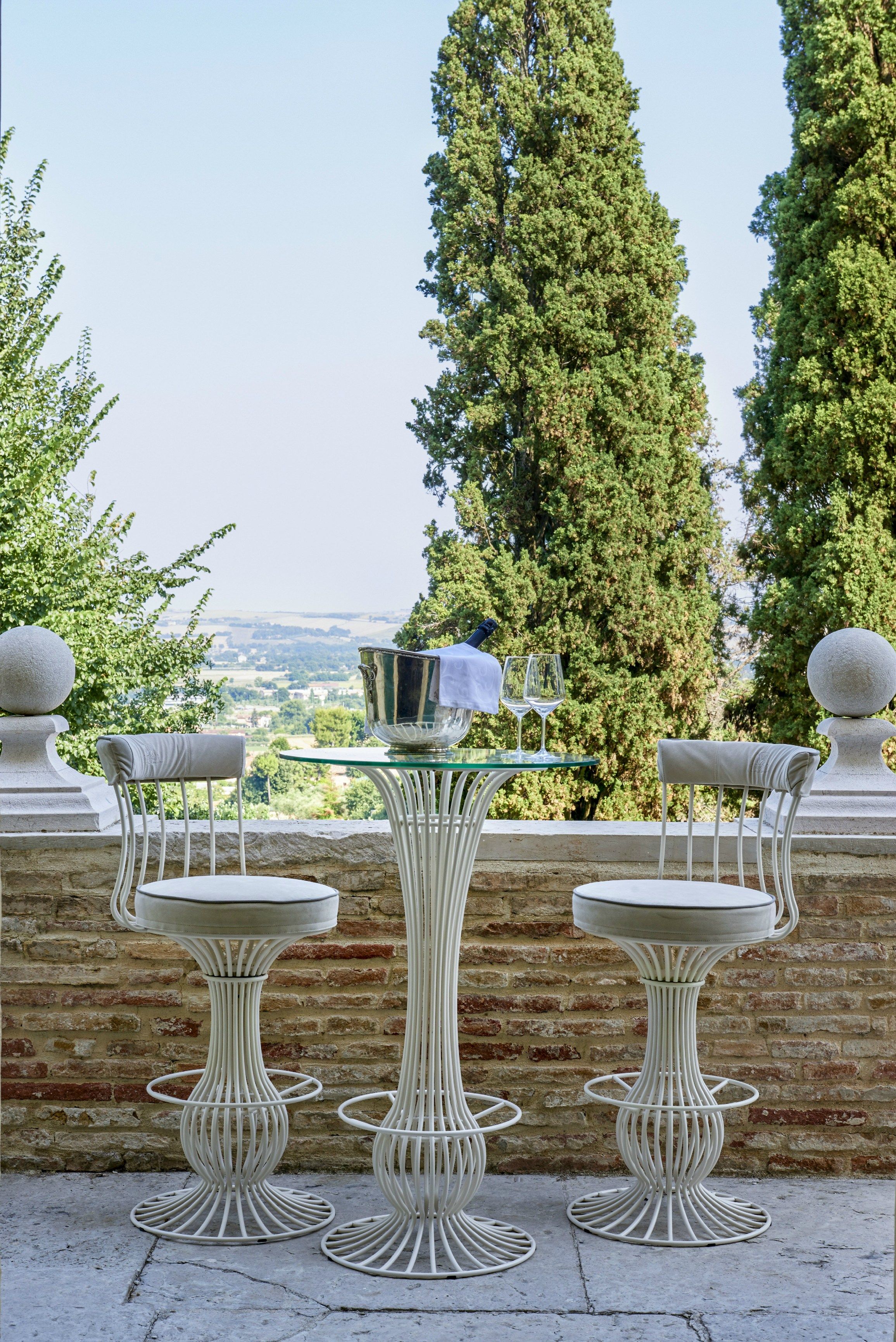 Железный стул Samuele Mazza Outdoor Sirio ARCH-00123656 - Вид №2