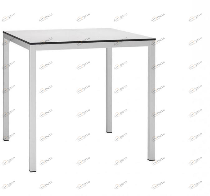 SCAB DESIGN Штабелируемый квадратный стол из стали с порошковым покрытием sun-id-1460139