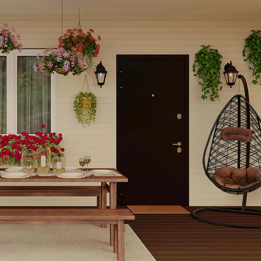 Santreyd Sindal Mat - кокосовый придверный коврик 50×80 см бежевый 89351088 STLM-1028153 - Вид №4