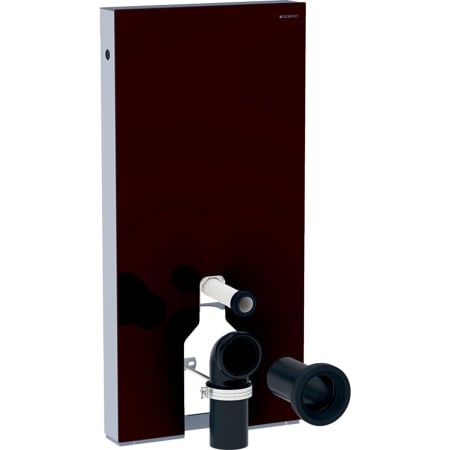 131.001.SJ.6 Сантехнический модуль Geberit Monolith для напольного унитаза, 101 см, передняя обшивка из стекла Geberit  - Вид №5