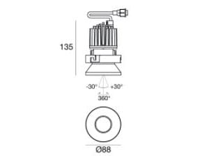 Алюминиевый светодиодный светильник Linea Light Group Epitax ARCH-00130338 - Вид №3