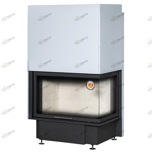 Каминная топка Экокамин Дельта 1000R угловая правая 6494