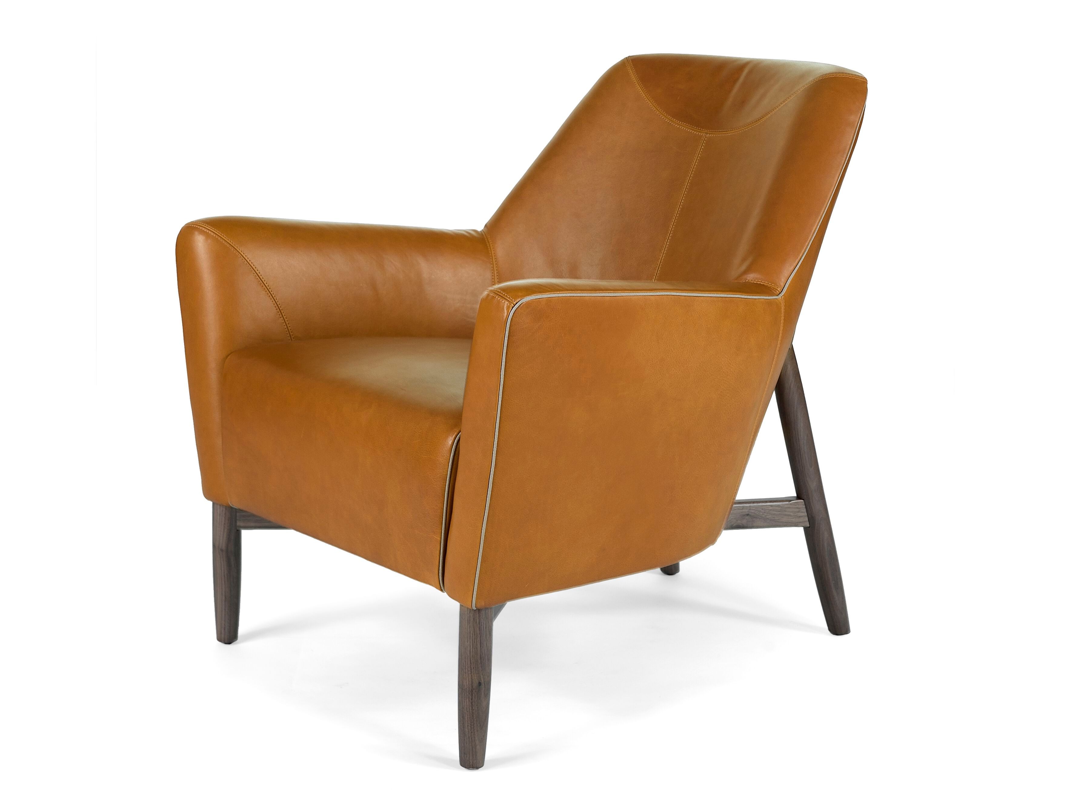 Кожаное кресло с подлокотниками Borzalino EVE PLUS ARCH-00073617