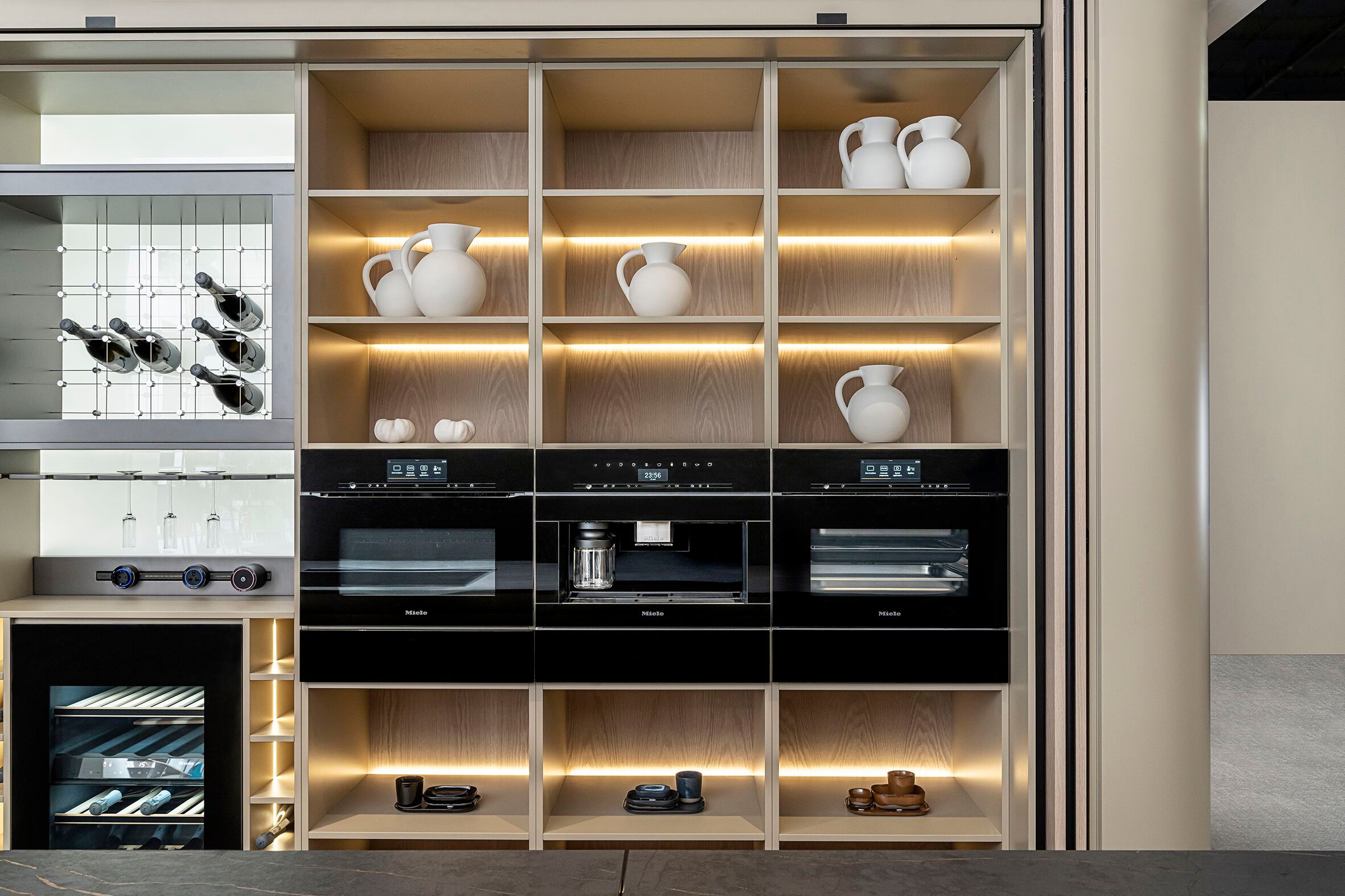 Выдвижная кухня с островом на заказ Bizzotto Italia Атмосфера ARCH-00077572 - Вид №4