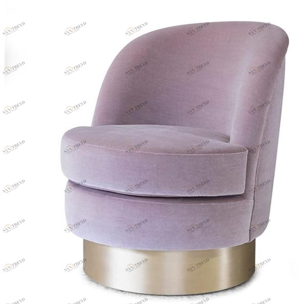 Mytto Кресло обитое бархатом Larforma sun-id-1459474