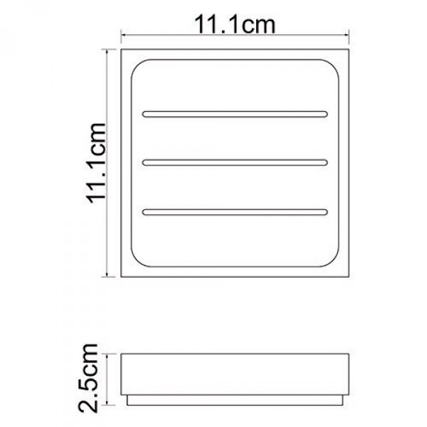 Мыльница WasserKRAFT Leine 3829 sun-id-561657 - Вид №2