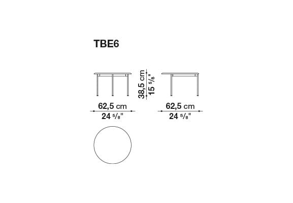 Садовый столик с столешницей из лавового камня B&B Italia Outdoor Borea ARCH-00149764 - Вид №10