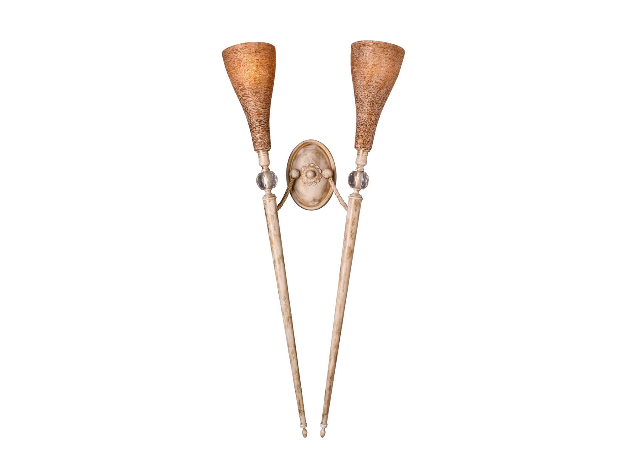 Светодиодный настенный светильник Swarovski®Crystal Glass Lampex Italiana OLYMPIA ARCH-00138771 - Вид №1