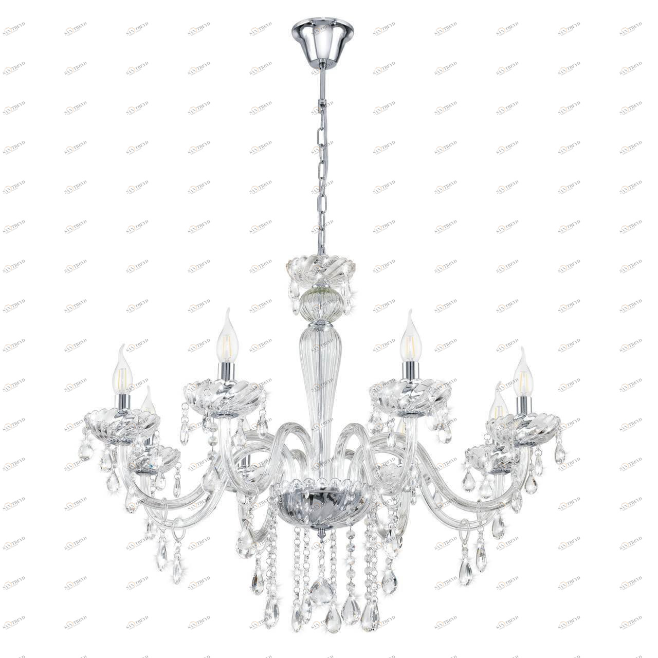 Подвесная люстра Eglo Paularo 39108 хром EGLO ДИЗАЙНЕРСКИЕ, PAULARO 138027 Хром 