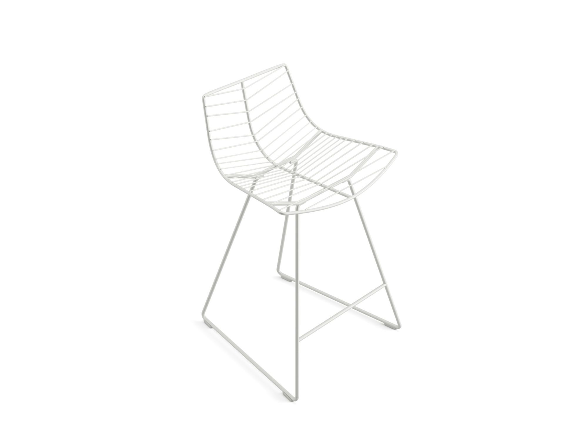 Стальной табурет с подставкой для ног Arper ARCH-00103194 - Вид №12