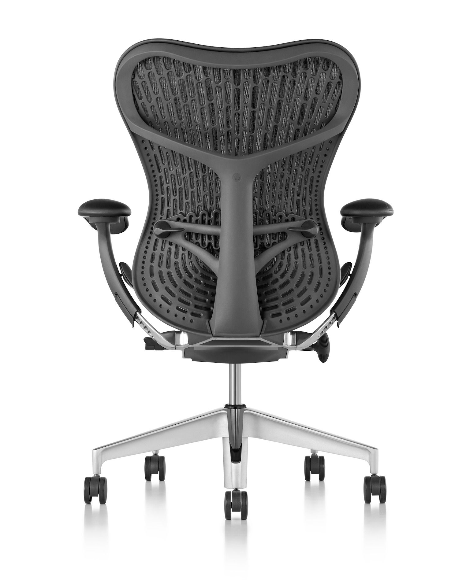 Эргономичное офисное кресло с вращающейся тканью Butterfly Herman Miller Mirra 2 ARCH-00092336 - Вид №78