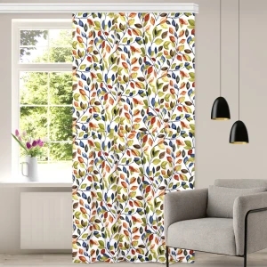 Штора на ленте для кухни Арджуна 136x180 см цвет мультиколор
