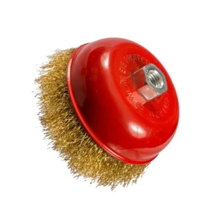 Щетка для УШМ по металлу D 100 мм Креост