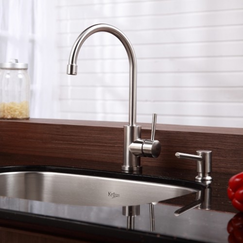 KBU12-KPF2160 Мойка кухонная прямоугольная Krausru  - Вид №12