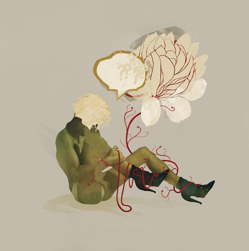 MOMENTI Авторский художественный принт Crazy home paintings Dh-012 - Вид №1