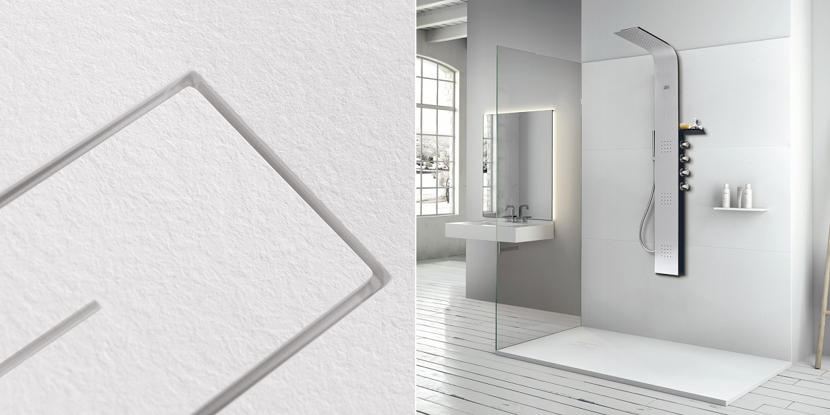 Душевой поддон Evo 100 см 5EVB2N0 Gruppo Geromin - Вид №1