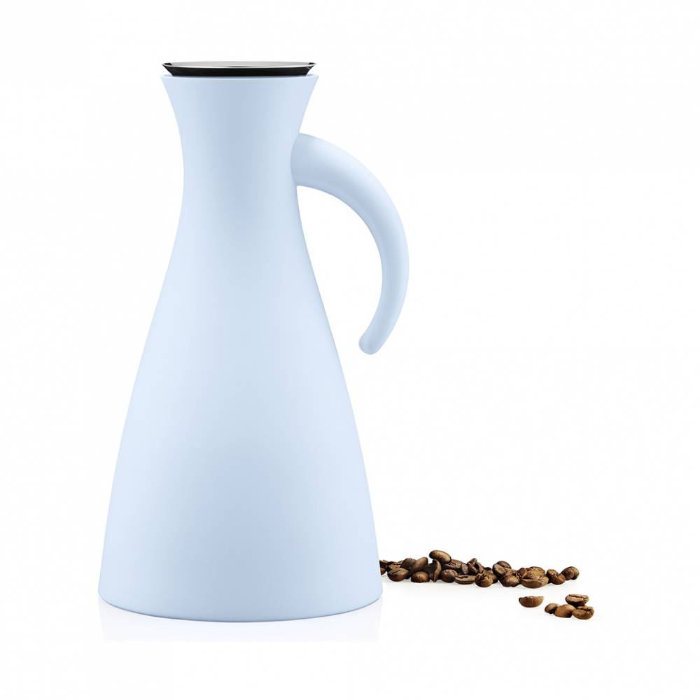 EVA SOLO 502819 Термокувшин Vacuum, 1 л, высокий, голубой Пластик, боросиликатное стекло, силикон  - Вид №2