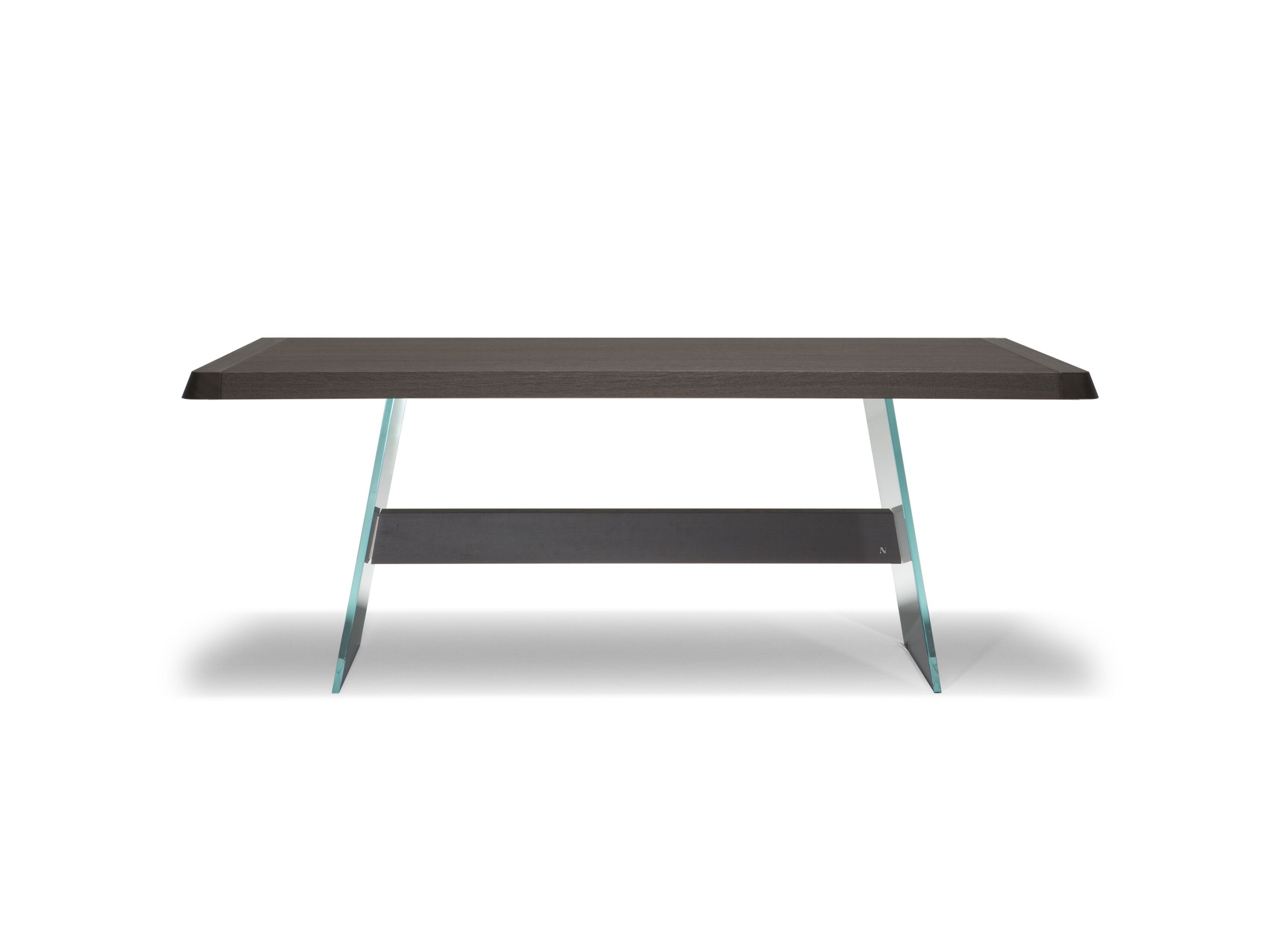 Прямоугольный стол из дерева и стекла Natuzzi Italia Phantom ARCH-00134688 - Вид №2