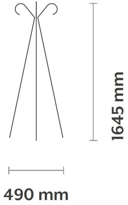 CaStil Вешалка из металла Symple Symple a - Вид №3