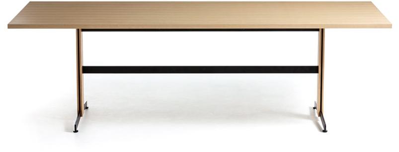 arrmet Прямоугольный стол из фанерованной древесины Piana 1069 - Вид №1