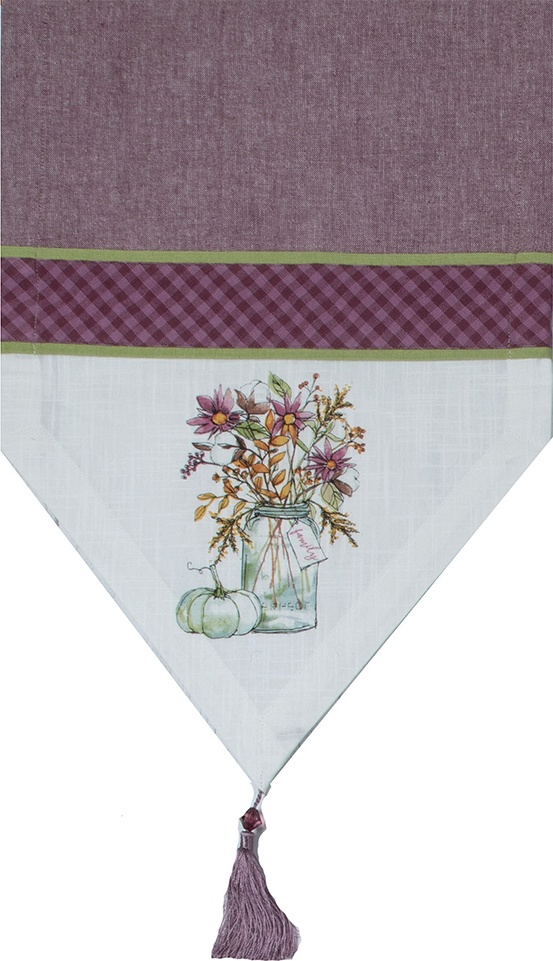 10627988 KAY DEE DESIGNS Дорожка Kay Dee Designs 33х183см, хлопок "Натюрморт" Ткань 