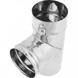 16292001 Тройник 115 мм 0.5 м 90 г нержавеющая сталь