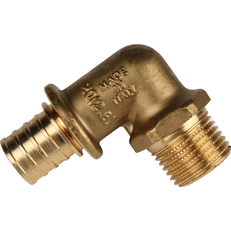 Угольник-переходник НР 20x1/2" аксиальный для труб из сшитого полиэтилена STOUT SFA0005002012 - Вид №8