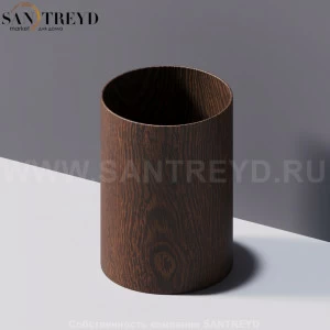 Agape GEMMA Контейнер 9 см под коричневый дуб ACOM254RU