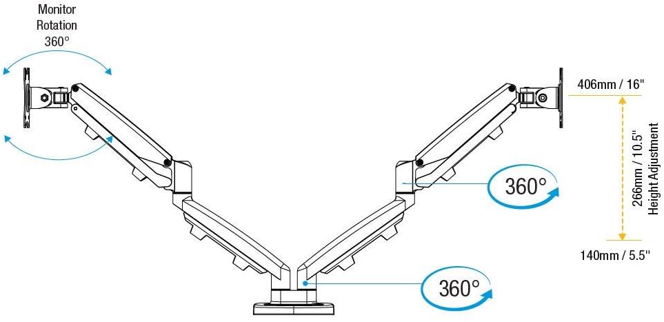 Fellowes Настольная подставка для монитора sun-id-1384982 - Вид №5
