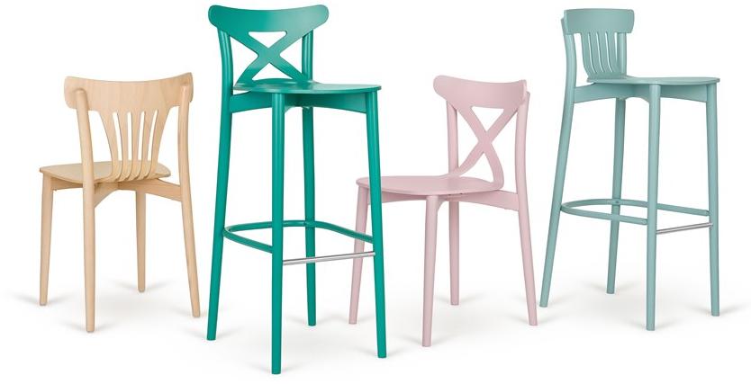 Paged Штабелируемый деревянный стул Corte A-4313 - Вид №1