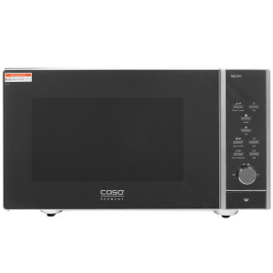 1117030 Микроволновая печь CASO MG 25 Ceramic Menu серебристый