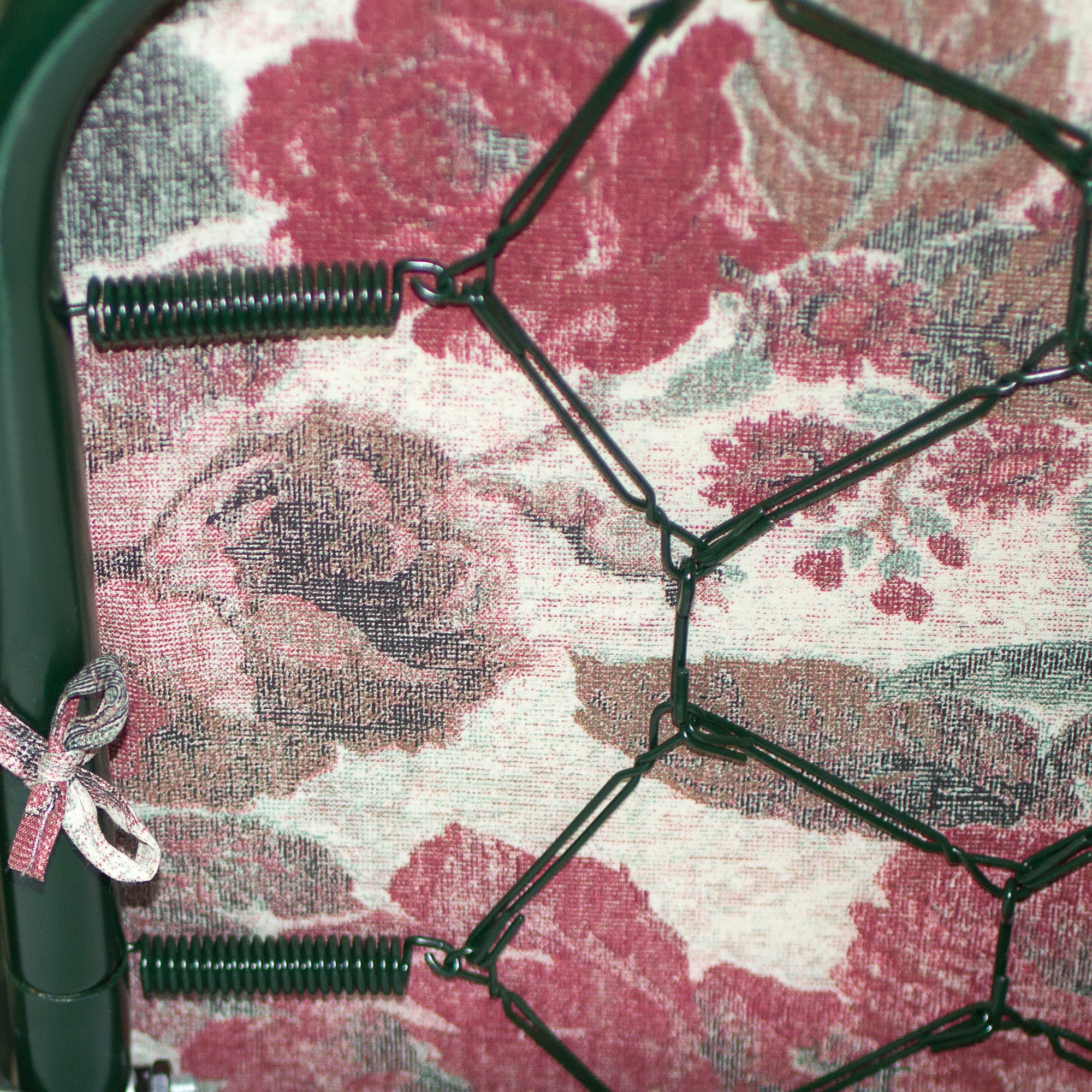 18235422 Качели садовые Турин Премиум 4-х местные (до 280 кг) зеленый/ розовый Santreyd  - Вид №2