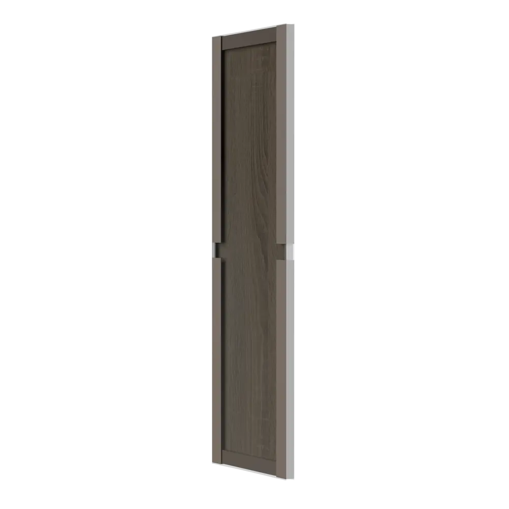 Дверь-купе KONSENSA 244.5x80.4 см МДФ цвет дуб сонома профиль матовое серебро 89444094 STLM-2174696  - Вид №8