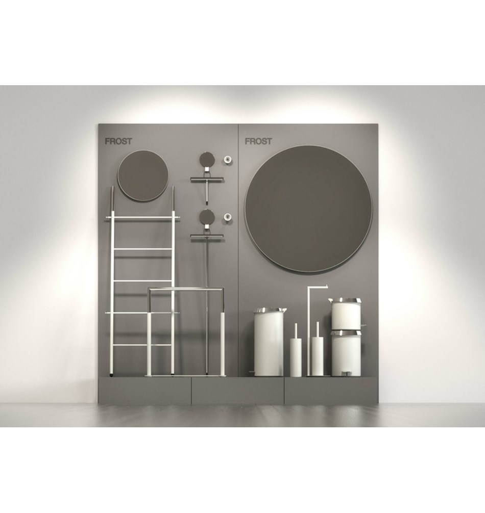 FROST Стол / вешалка для полотенец 6006 » белый / полированный Сталь / нержавеющая сталь Белый / полированный U6006-W  - Вид №8