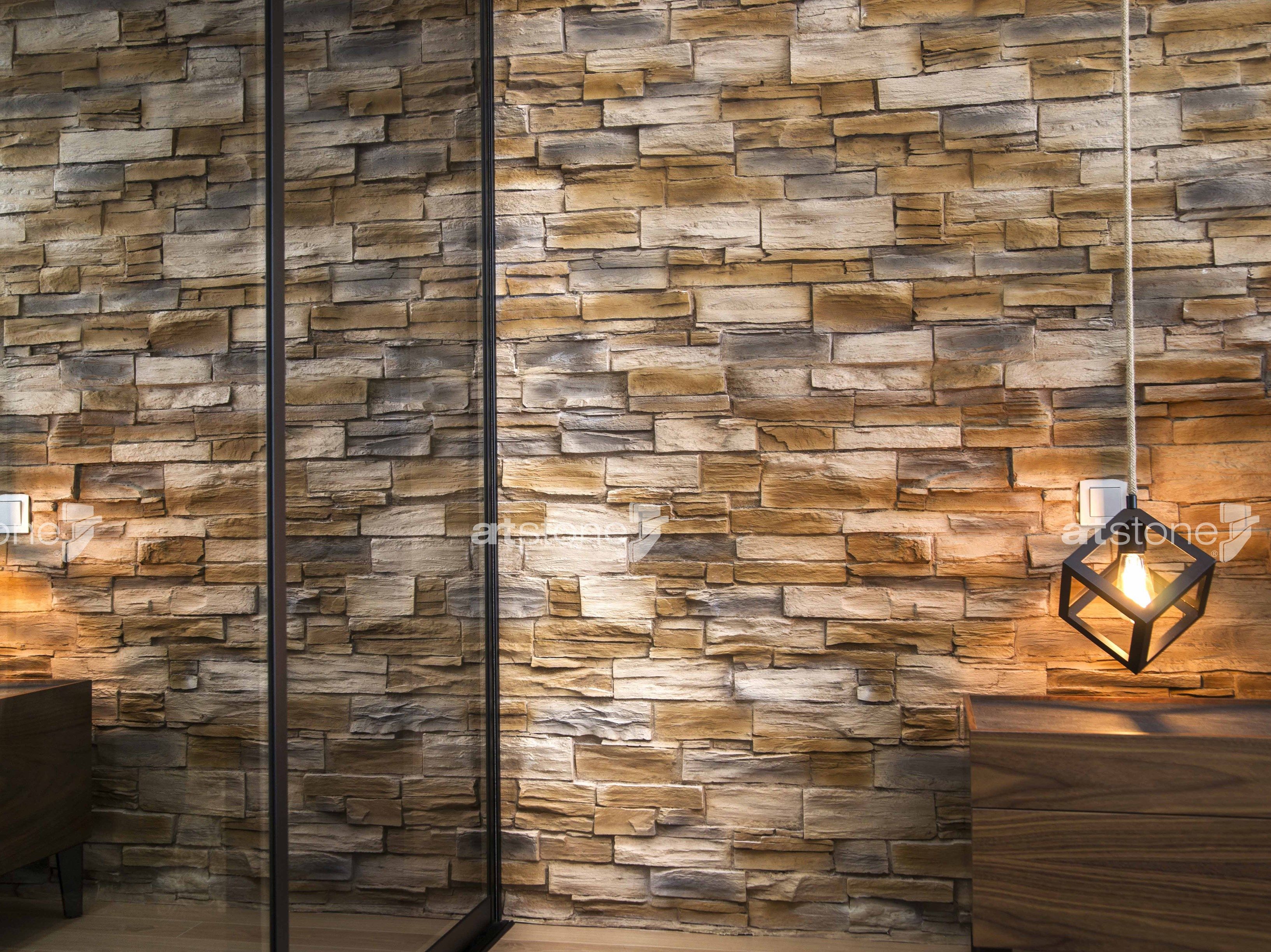 Панель с трехмерными эффектами из стекловолокна для внутреннего / наружного эффекта камня Artstone Panel Systems PIZARRA ARCH-00064574 - Вид №3