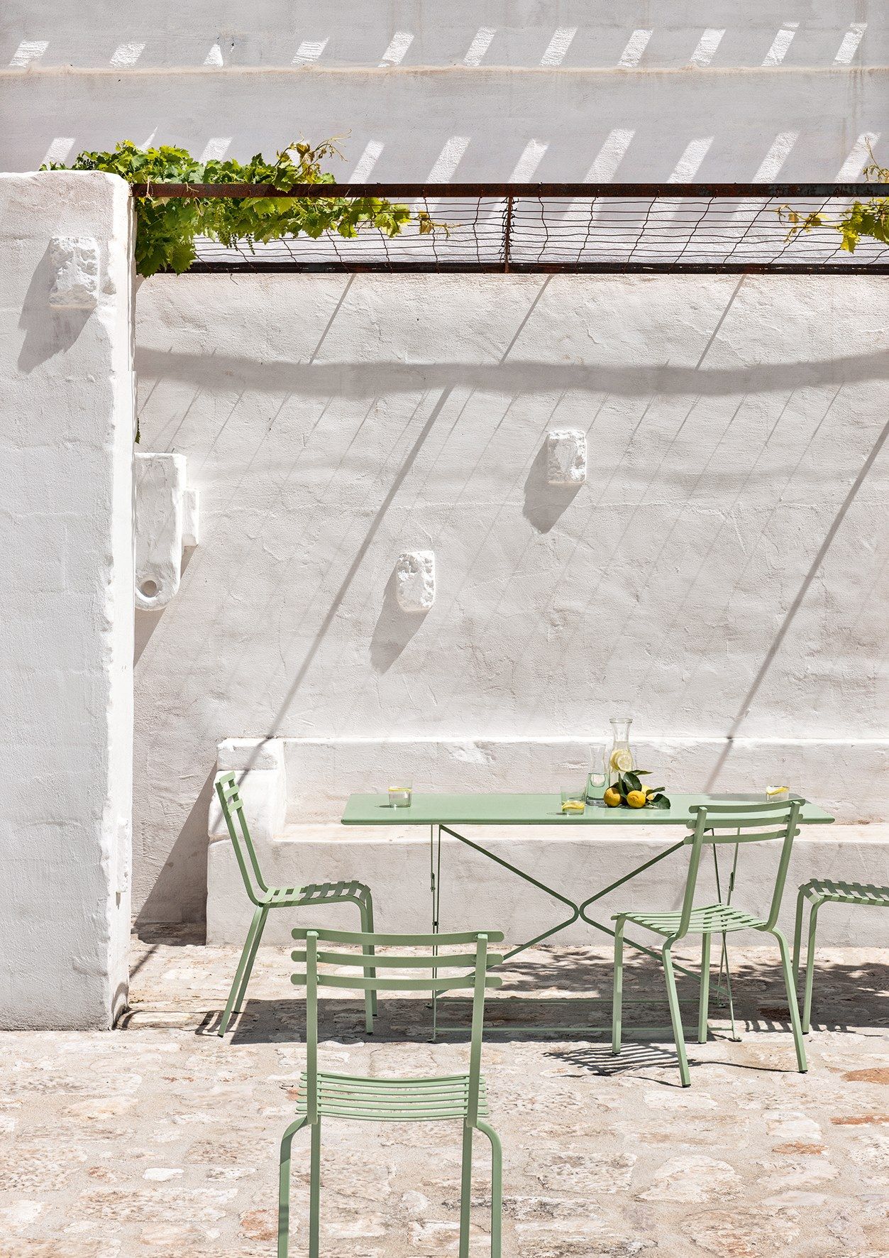 Складной металлический обеденный стол Ethimo ARCH-00140298 - Вид №4