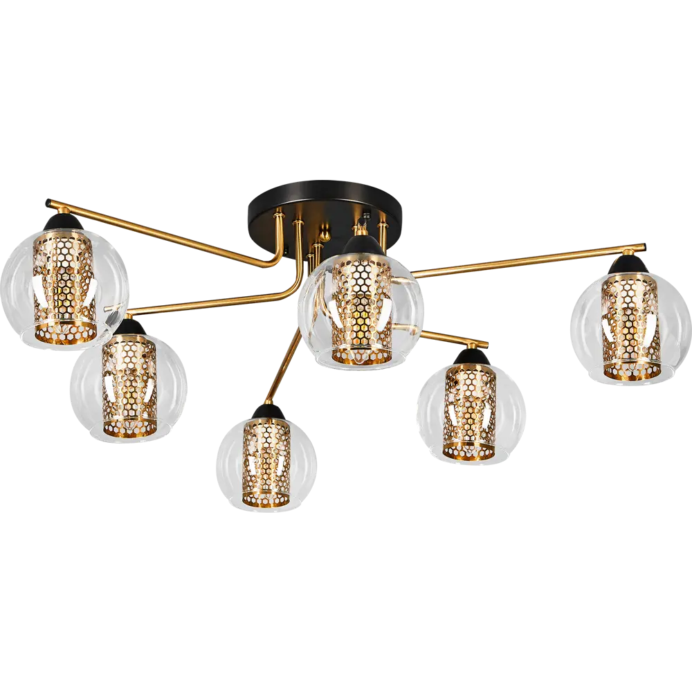 Arte Lamp Manchester — потолочная люстра с 6 плафонами для современного интерьера 89364898 STLM-0924365 - Вид №2