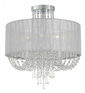 Потолочная люстра ST Luce Representa SL892.102.08 ST LUCE ДИЗАЙНЕРСКИЕ, REPRESENTA, ДВУХЪЯРУСНЫЕ 058453 Серебро
