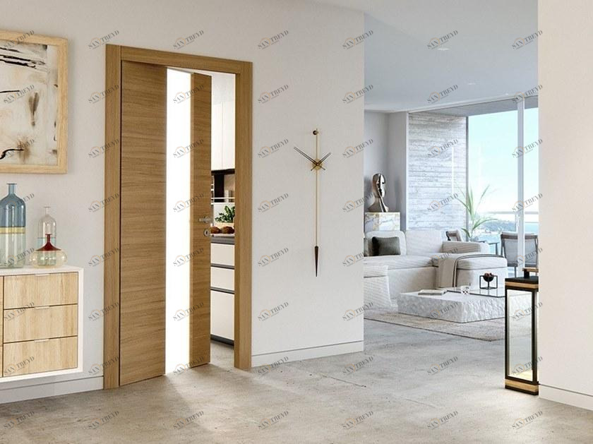 FERREROLEGNO Распашная дверь из дерева и стекла Replica sun-id-1478847