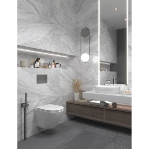 Керамогранит Incolor Royal Grey Carving Satin 120x60 см 1.44 м² сатинированный цвет серый