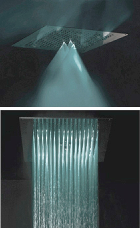 H38657 Потолочный & настенный душ DREAM-NEB - 2 Sprays BOSSINI  - Вид №1